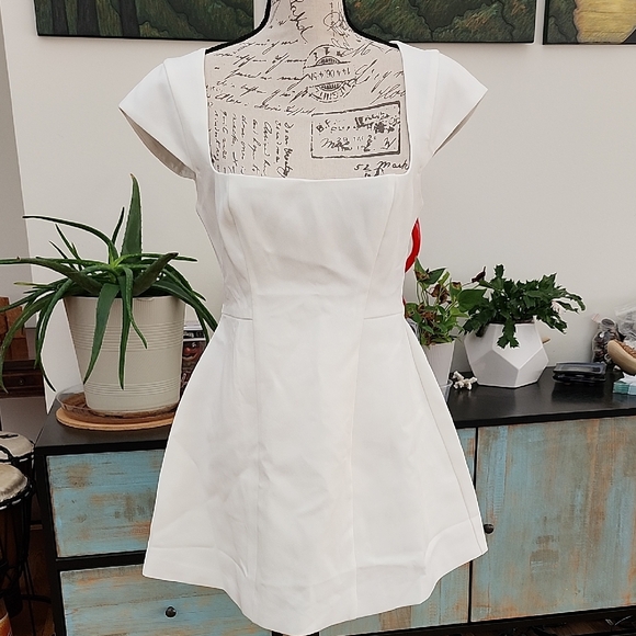 NEW - BABYBOO Lena Mini Dress - Ivory - Picture 2 of 12